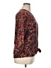 Chaus Burgundy Brown 3/4 Sleeve Blouse Size XL - photo 4