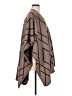 Do Everything in Love 100% Acrylic Brown Ivory Poncho One size - photo 4