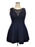 City Studio Blue Cocktail Dress Size XXL - photo 1
