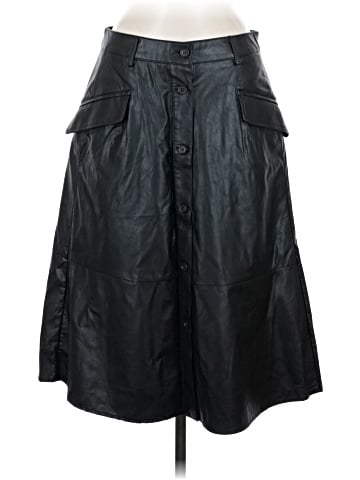 Banana Republic Factory Store Faux Leather Skirt (view 1)