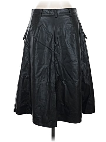 Banana Republic Factory Store Faux Leather Skirt (view 2)