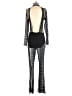 ASOS Graphic Black Jumpsuit Size 4 - photo 2