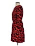Just Fab 100% Rayon Hearts Red Cocktail Dress Size S - photo 5