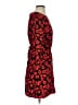 Just Fab 100% Rayon Hearts Red Cocktail Dress Size S - photo 4