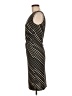 Express 100% Polyester Stripes Black Cocktail Dress Size 6 - photo 5