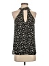 Trouve 100% Polyester Black Sleeveless Blouse Size XS - photo 1
