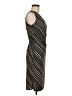 Express 100% Polyester Stripes Black Cocktail Dress Size 6 - photo 4