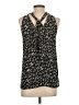 Trouve 100% Polyester Black Sleeveless Blouse Size XS - photo 2