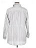 Ann Taylor LOFT Stripes Gray Long Sleeve Button-Down Shirt Size XL - photo 2