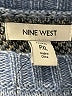 Nine West Animal Print Blue Pullover Sweater Size XL (petite) - photo 7