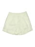 showpo Solid Ivory Shorts Size 6 - photo 1