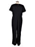 Karl Lagerfeld Paris Solid Black Jumpsuit Size 14 - photo 2
