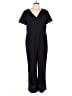 Karl Lagerfeld Paris Solid Black Jumpsuit Size 14 - photo 1