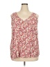 Torrid 100% Rayon Pink Sleeveless Blouse Size 2X Plus (2) - photo 1