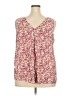 Torrid 100% Rayon Pink Sleeveless Blouse Size 2X Plus (2) - photo 2