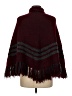 Unbranded Burgundy Poncho One size - photo 2