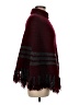 Unbranded Burgundy Poncho One size - photo 4