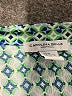 Carolina Belle 100% Polyester Houndstooth Green Long Sleeve Blouse Size XL - photo 7