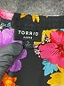 Torrid 100% Polyester Floral Black Orange Sleeveless Blouse Size 5X Plus (5) - photo 7