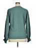 Unbranded 100% Polyester Teal Long Sleeve Blouse Size XL - photo 2
