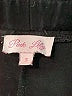 Pink Lily Solid Black Track Pants Size S - photo 7