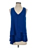 Karen Kane 100% Polyester Blue Sleeveless Blouse Size S - photo 1