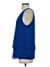 Karen Kane 100% Polyester Blue Sleeveless Blouse Size S - photo 5