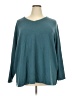Cherokee Teal 3/4 Sleeve T-Shirt Size 3X - photo 1