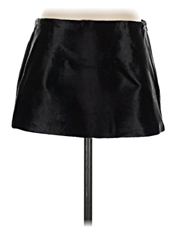 Painted Threads Faux Leather Skirt (view 1)