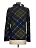 Talbots 100% Polyester Plaid Blue Turtleneck Sweater Size S - photo 2