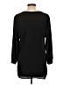 CALVIN KLEIN JEANS 100% Polyester Black 3/4 Sleeve Blouse Size L - photo 2