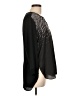 CALVIN KLEIN JEANS 100% Polyester Black 3/4 Sleeve Blouse Size L - photo 4