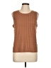 Lands' End 100% Cotton Brown Sweater Vest Size L - photo 1
