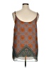 CAbi 100% Polyester Orange Sleeveless Blouse Size XL - photo 2