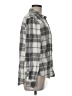 Universal Thread 100% Cotton Plaid Gray Long Sleeve Button-Down Shirt Size M - photo 4
