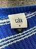 CAbi Stripes Blue Pullover Sweater Size M - photo 7