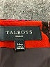 Talbots 100% Cotton Paisley Red Formal Skirt Size 14 - photo 3