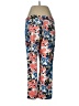 Halogen Floral Blue Casual Pants Size 8 - photo 2