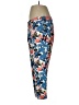 Halogen Floral Blue Casual Pants Size 8 - photo 5