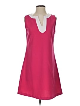 knee length dresses for ladies Pure Amici Linen Dress in Black Small main image 1
