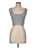 Open Edit Silver Tank Top Size M - photo 1