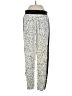 Sass & Bide 100% Rayon Print Silver Track Pants Size 4 - photo 1