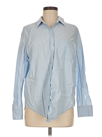 Athleta Long Sleeve Button Down Shirt - front