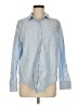 Athleta Blue Long Sleeve Button-Down Shirt Size M - photo 1