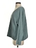Lucky Brand Solid Teal Pullover Sweater Size S - photo 5