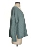 Lucky Brand Solid Teal Pullover Sweater Size S - photo 4