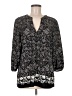 Ann Taylor LOFT Outlet 100% Polyester Gray 3/4 Sleeve Blouse Size M - photo 1