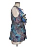nu by MARK ANTHONY Blue Sleeveless Blouse Size M - photo 4