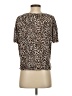 Joyspun Animal Print Brown Short Sleeve T-Shirt Size S - photo 2