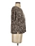 Joyspun Animal Print Brown Short Sleeve T-Shirt Size S - photo 4